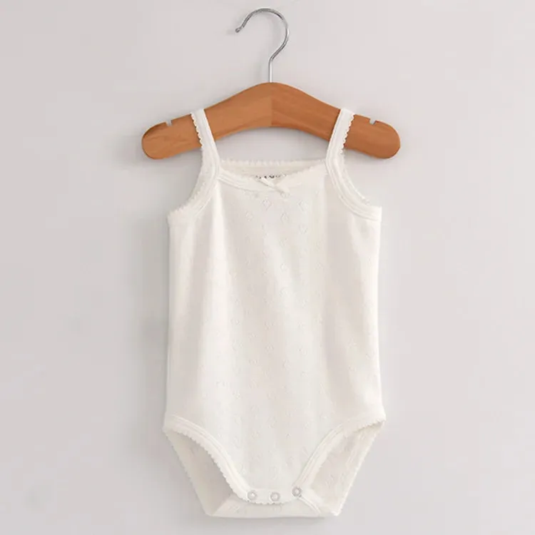 مجموعة اروين ARWEN&AJH GROUP 2024 Baby Cotton Sleeveless Rompers Clothes for 0-12-36M Newborn Girls Toddlers Kids One-pieces Bodysuits Summer Outfit for Kids 2023