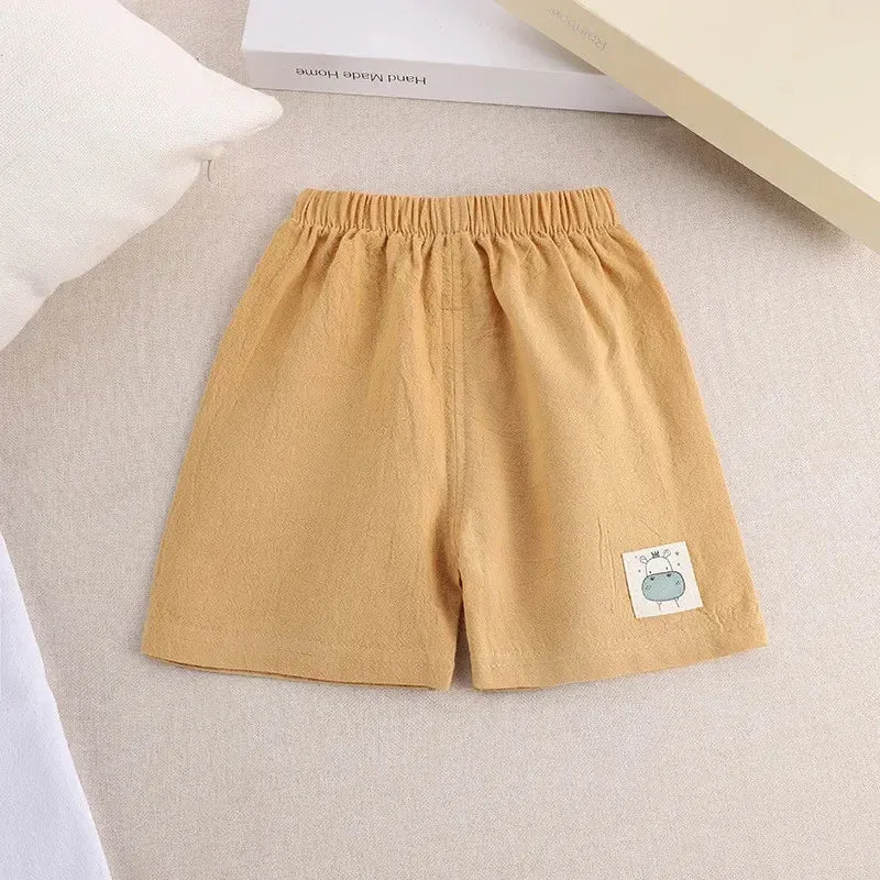 مجموعة اروين ARWEN&AJH GROUP 2024 Summer Children Shorts Cotton pants For Boys Girls Brand Shorts Toddler Panties Kids Beach Short Sports Pants Baby Clothing