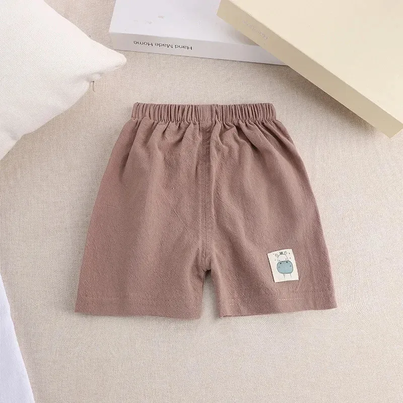 مجموعة اروين ARWEN&AJH GROUP 2024 Summer Children Shorts Cotton pants For Boys Girls Brand Shorts Toddler Panties Kids Beach Short Sports Pants Baby Clothing