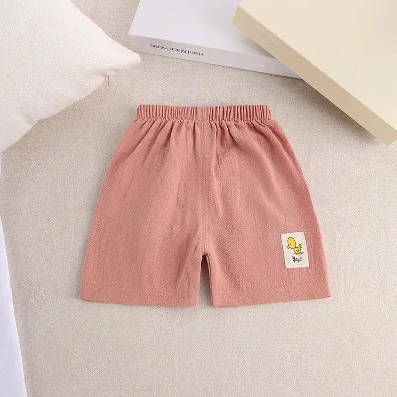 مجموعة اروين ARWEN&AJH GROUP 2024 Summer Children Shorts Cotton pants For Boys Girls Brand Shorts Toddler Panties Kids Beach Short Sports Pants Baby Clothing