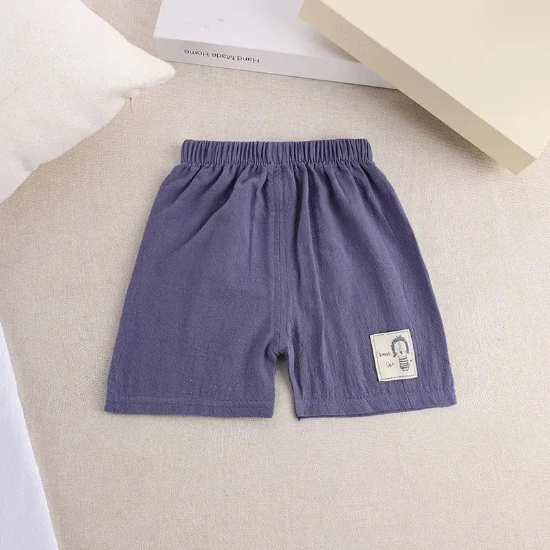 مجموعة اروين ARWEN&AJH GROUP 2024 Summer Children Shorts Cotton pants For Boys Girls Brand Shorts Toddler Panties Kids Beach Short Sports Pants Baby Clothing