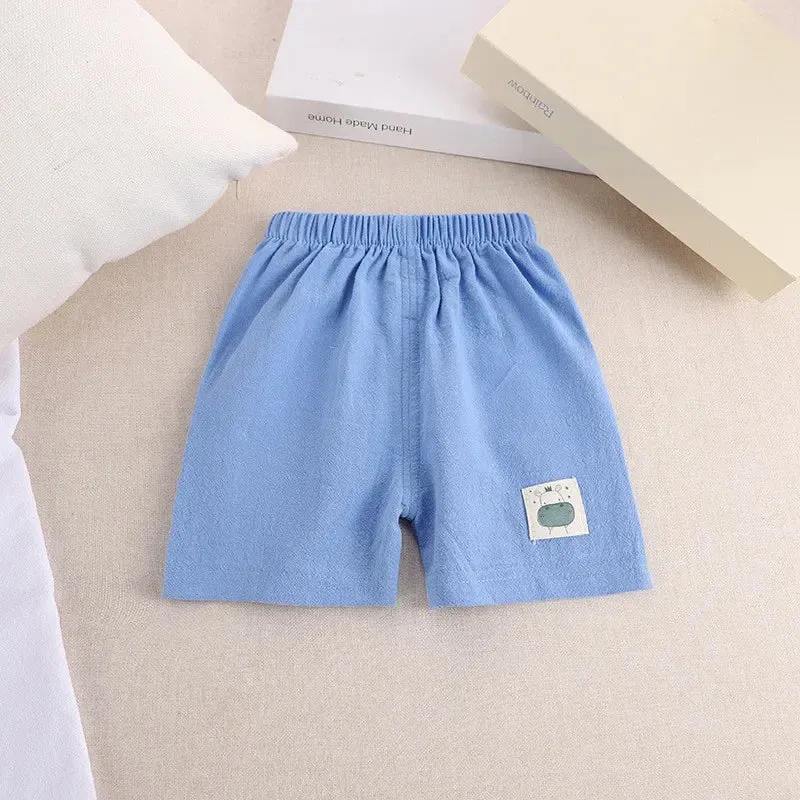 مجموعة اروين ARWEN&AJH GROUP 2024 Summer Children Shorts Cotton pants For Boys Girls Brand Shorts Toddler Panties Kids Beach Short Sports Pants Baby Clothing