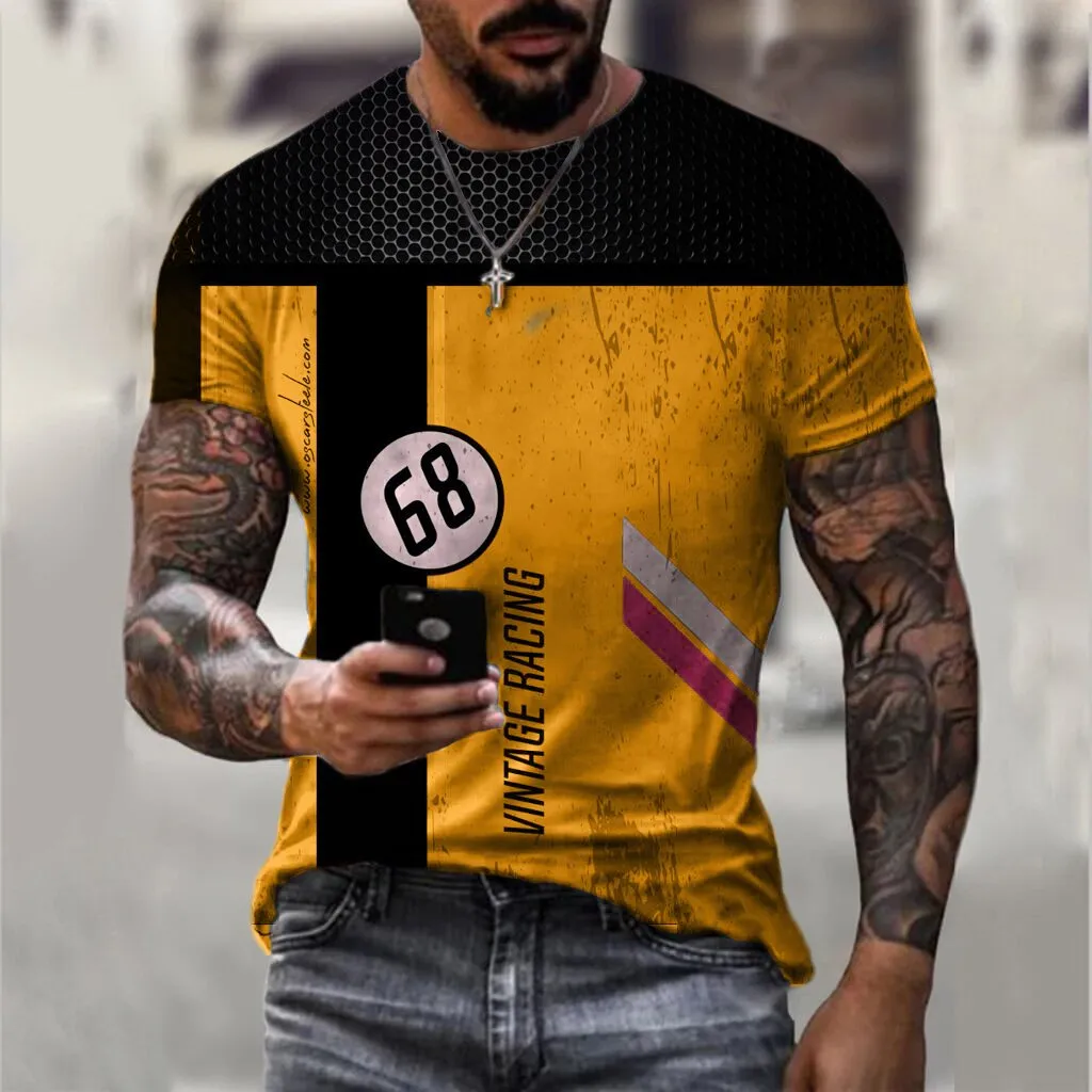 1968 Retro Racing Casual T-Shirt