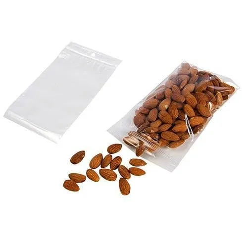 2 mil Reclosable Polypropylene Bags - 3 x 5