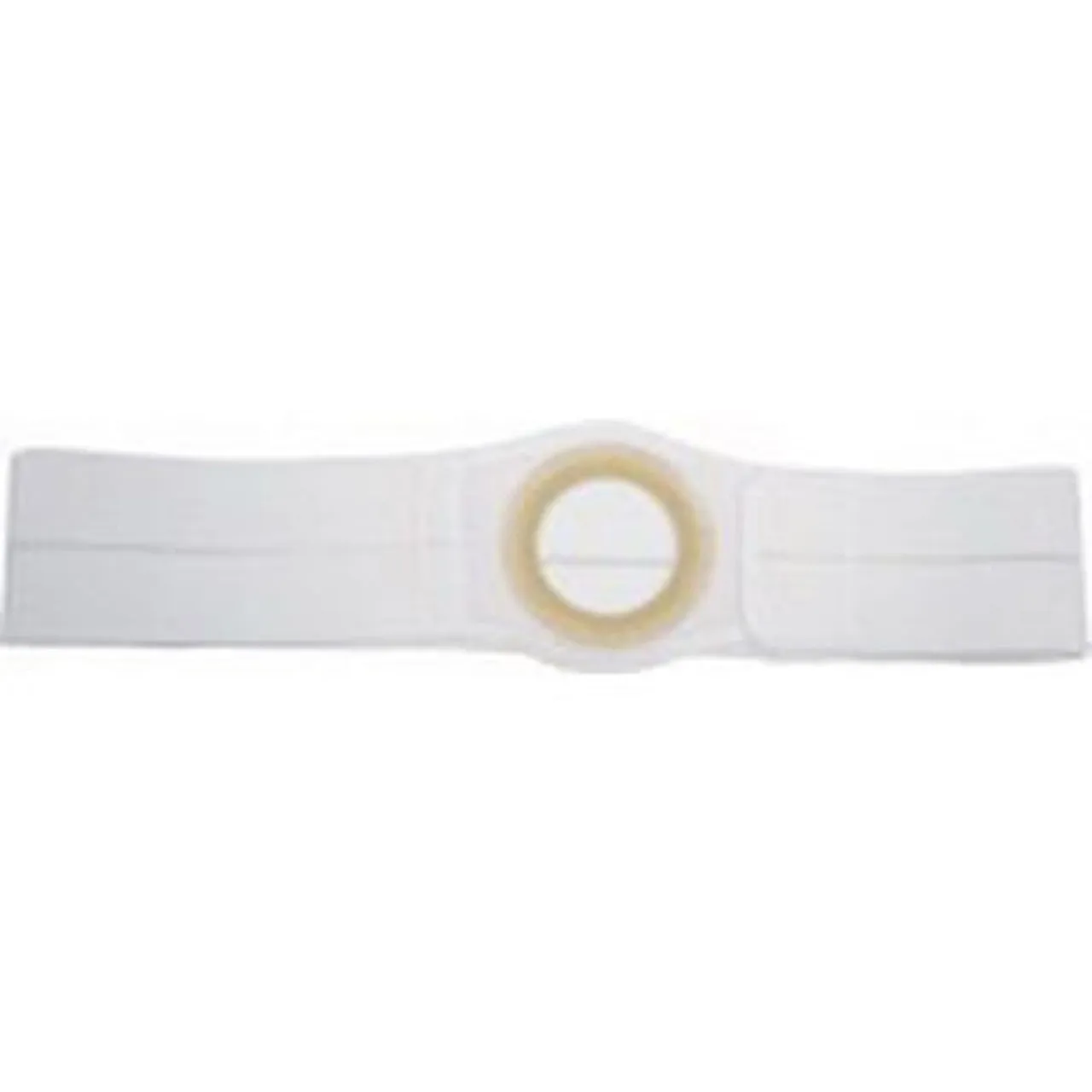 7" Left, White, Regular Elastic, Nu-Form Belt, Prolapse Flap, 2X-Large, 2-7/8" x 3-3/8" Opening