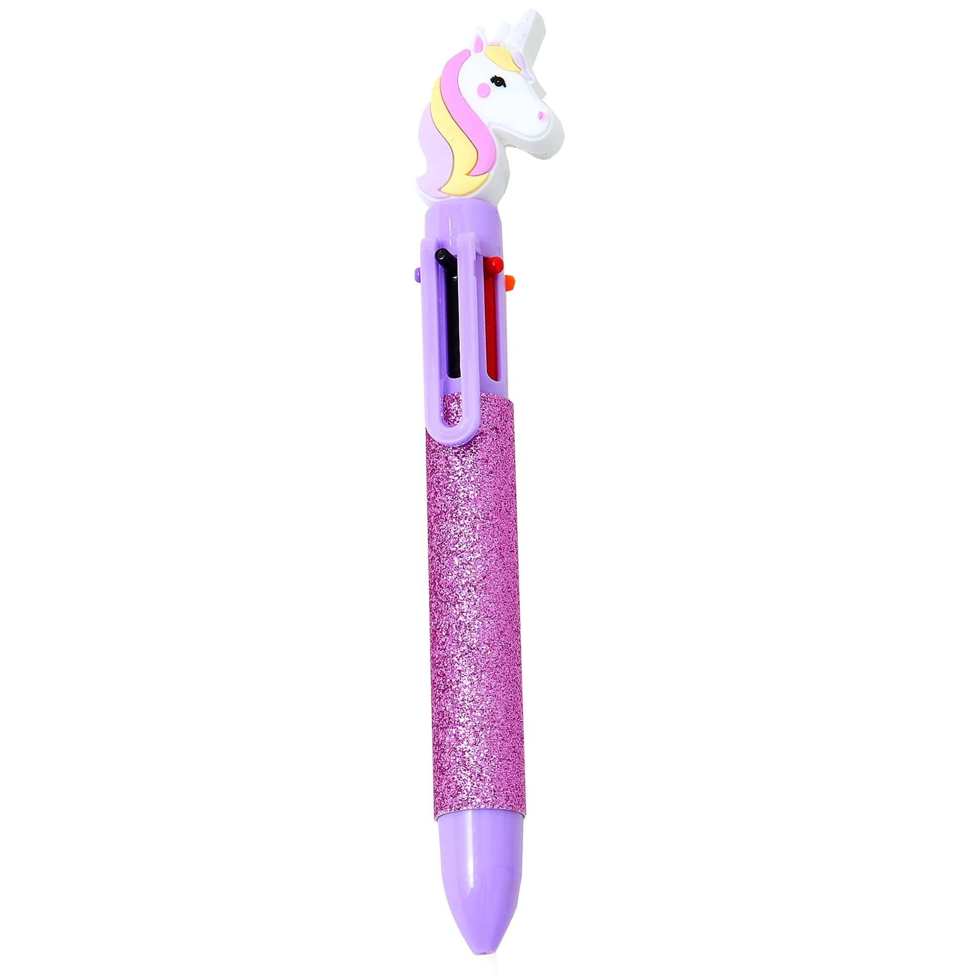 Accessorize London Girl's 6 Colour Unicorn Pen