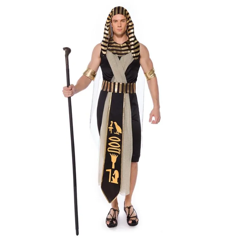 Ancient Egypt Egyptian Pharaoh King Empress Queen Costumes