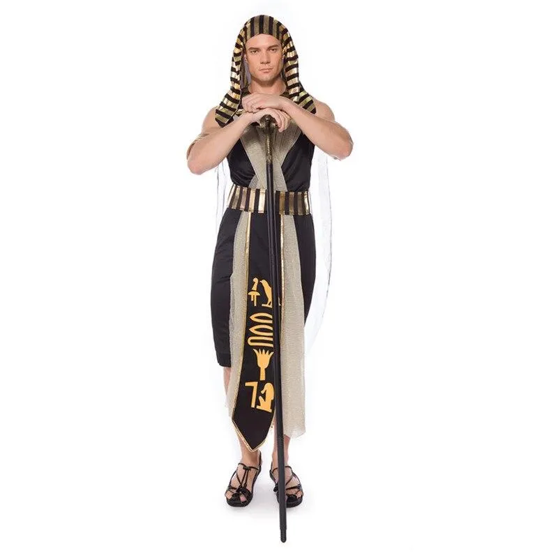 Ancient Egypt Egyptian Pharaoh King Empress Queen Costumes