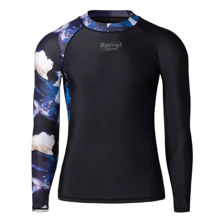 Barrel Mens Abyssal Odd Rashguard-OCEANIC