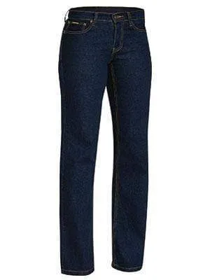 Bisley Workwear Women's Rough Rider Denim Stretch Jean Pant BPL6712