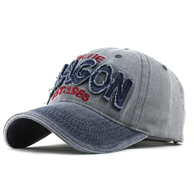 Blue Dragon Est 1985 Embroidered Patch Baseball Cap