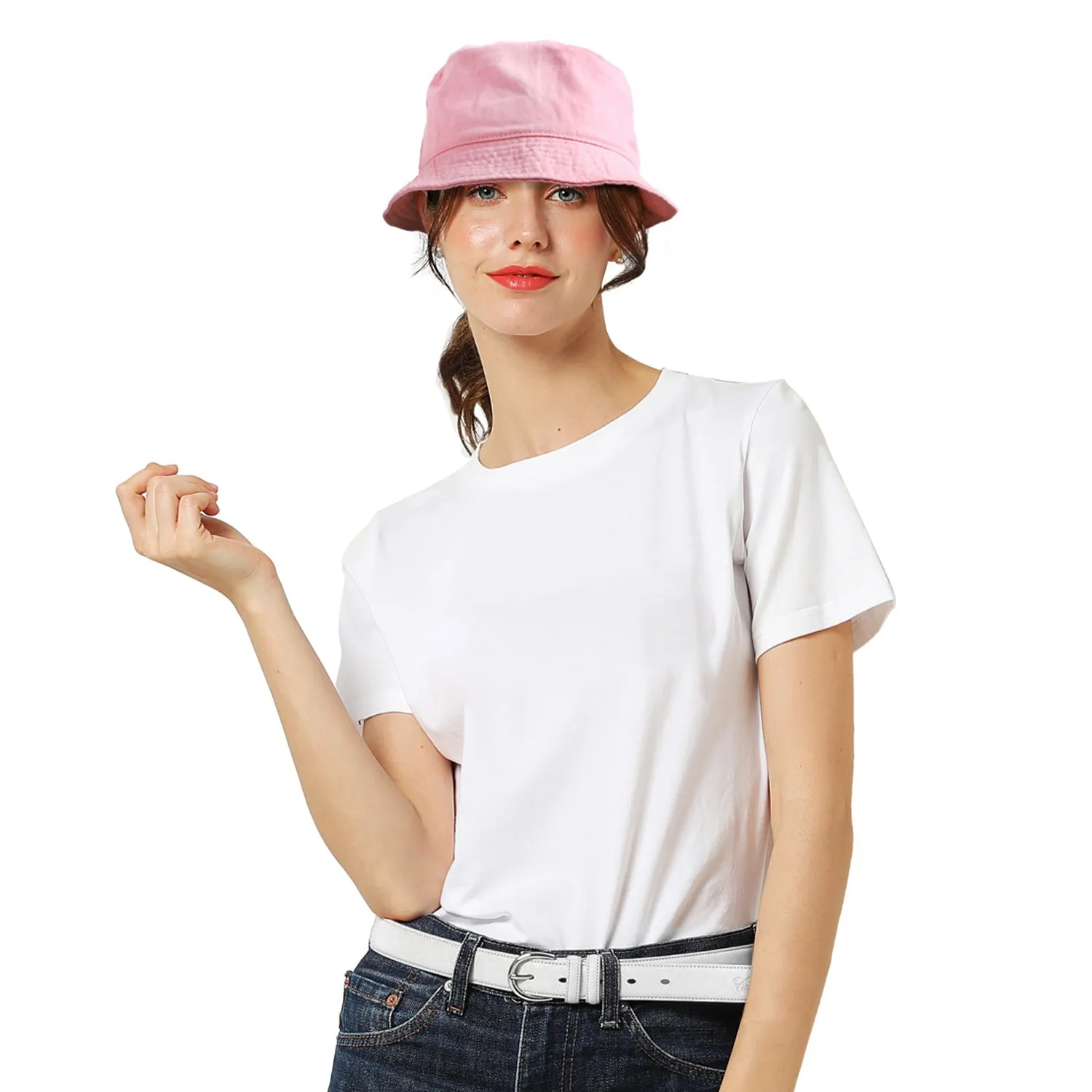 Bucket Hat - Light Pink