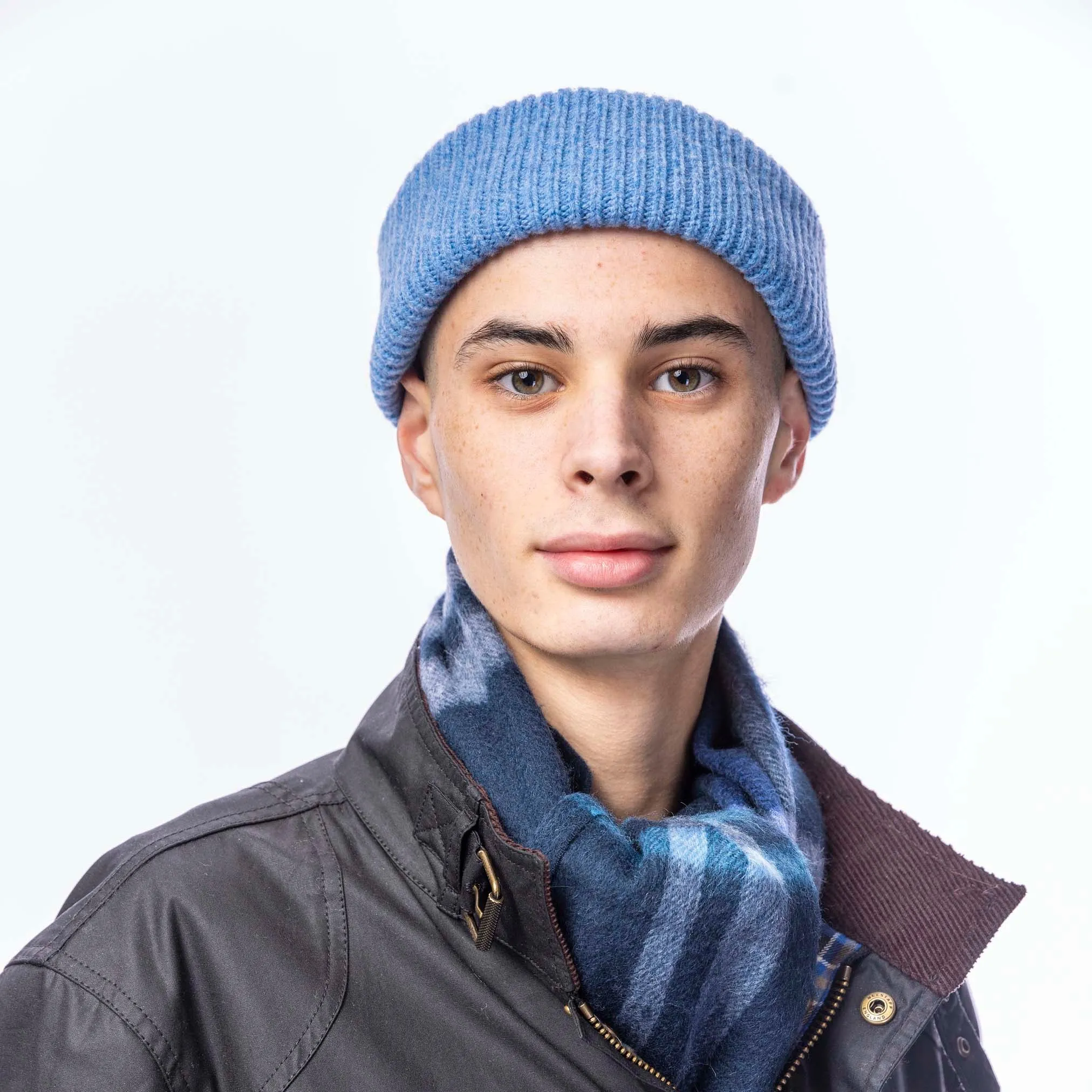 Clyde Fisherman Lambswool Beanie