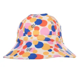 Confetti Wide Brim Swim Hat