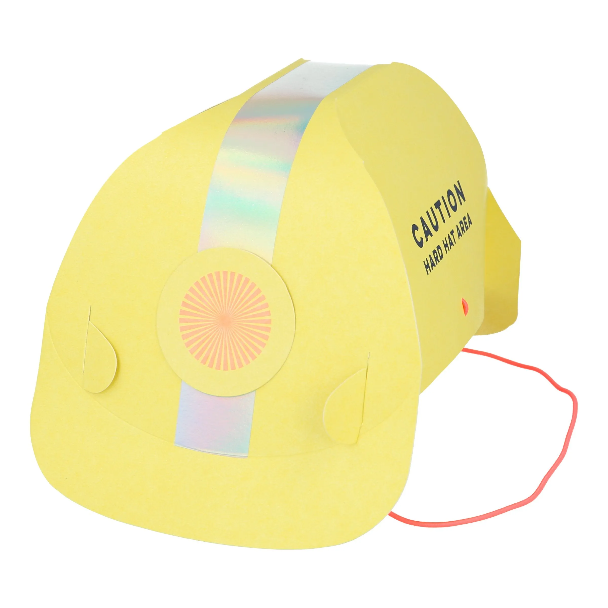 Construction Party Hat (x 8)