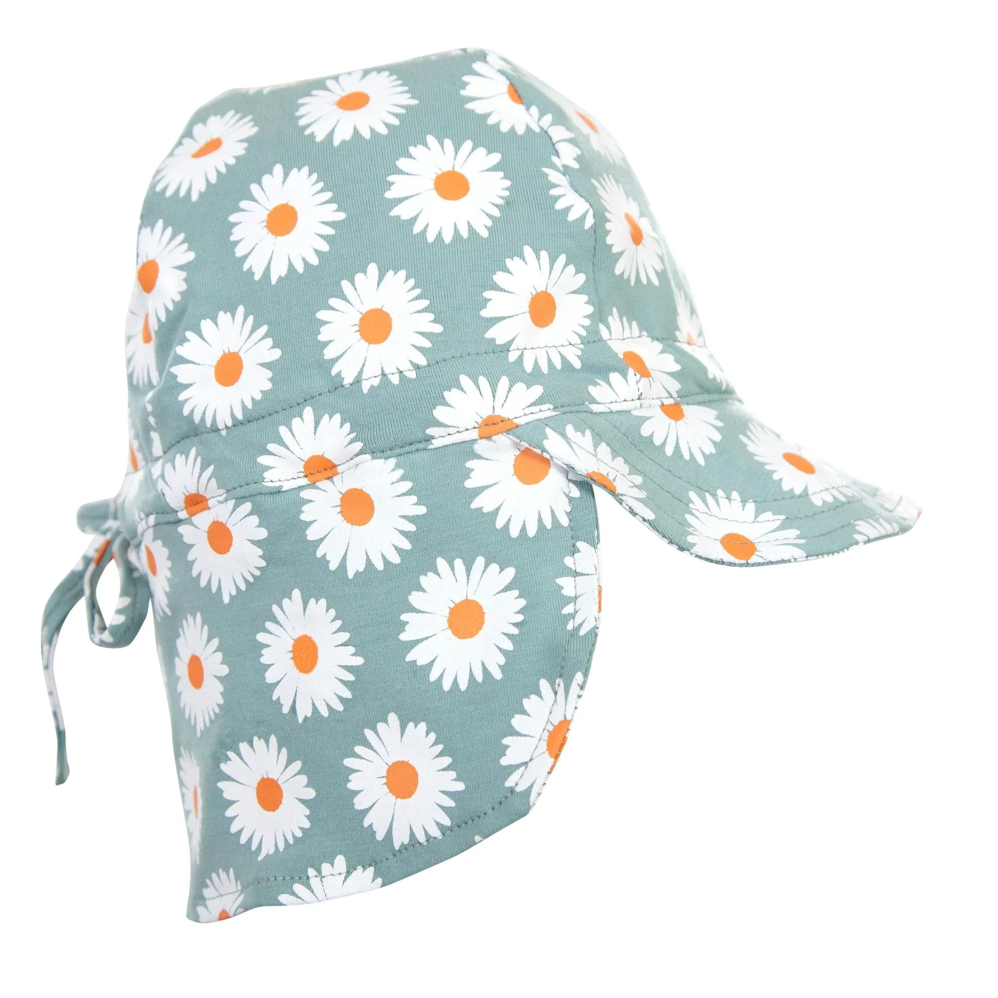 Daisy Flap Cap