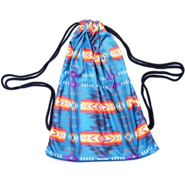 Drawstring Bag - Southwest Design