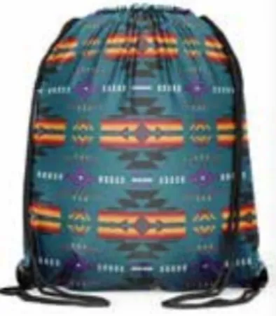 Drawstring Bag - Southwest Design