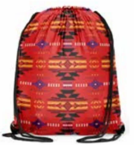 Drawstring Bag - Southwest Design