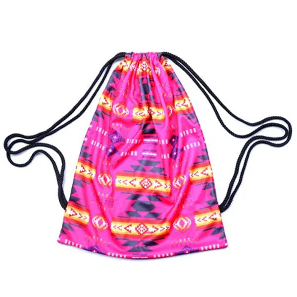 Drawstring Bag - Southwest Design