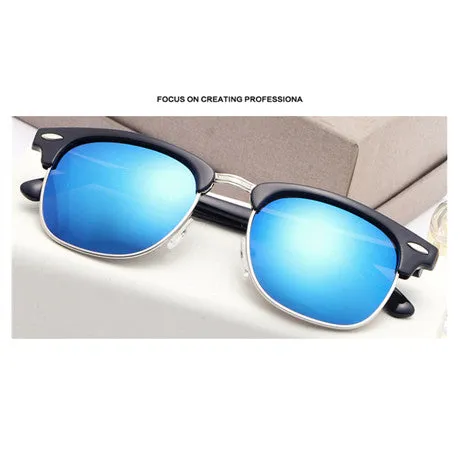 Fashion New Cat Eye Women Sunglasses With Vintage HD Lens Brand Designer Glasses Men Oculos de sol High Quality UV400