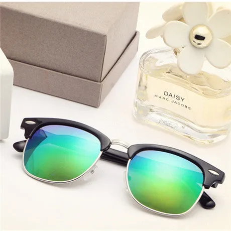 Fashion New Cat Eye Women Sunglasses With Vintage HD Lens Brand Designer Glasses Men Oculos de sol High Quality UV400