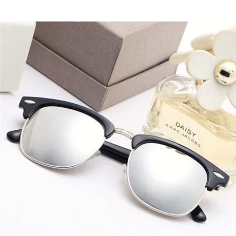 Fashion New Cat Eye Women Sunglasses With Vintage HD Lens Brand Designer Glasses Men Oculos de sol High Quality UV400