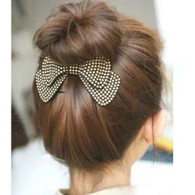 Fashion Women Hair Accessories Wholesale!New Arrival Bow Hairpins,Designer All Match Hair Barrettes, Girl'S Trendy Hairggrips