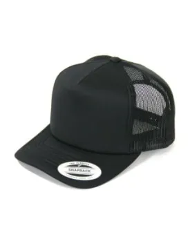 Flexfit Hi Crown Trucker - Black