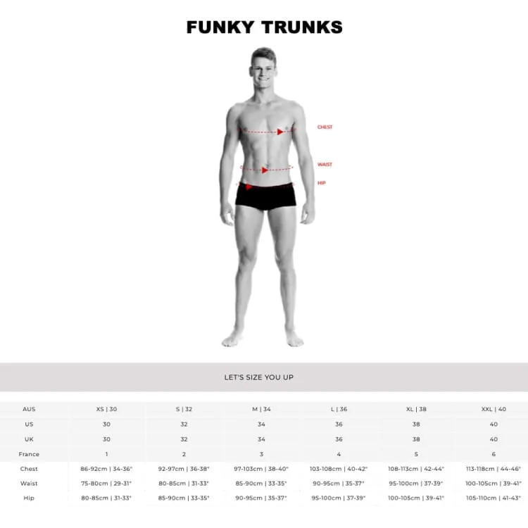 Funky Men Sidewinder Trunks-LANE LINES