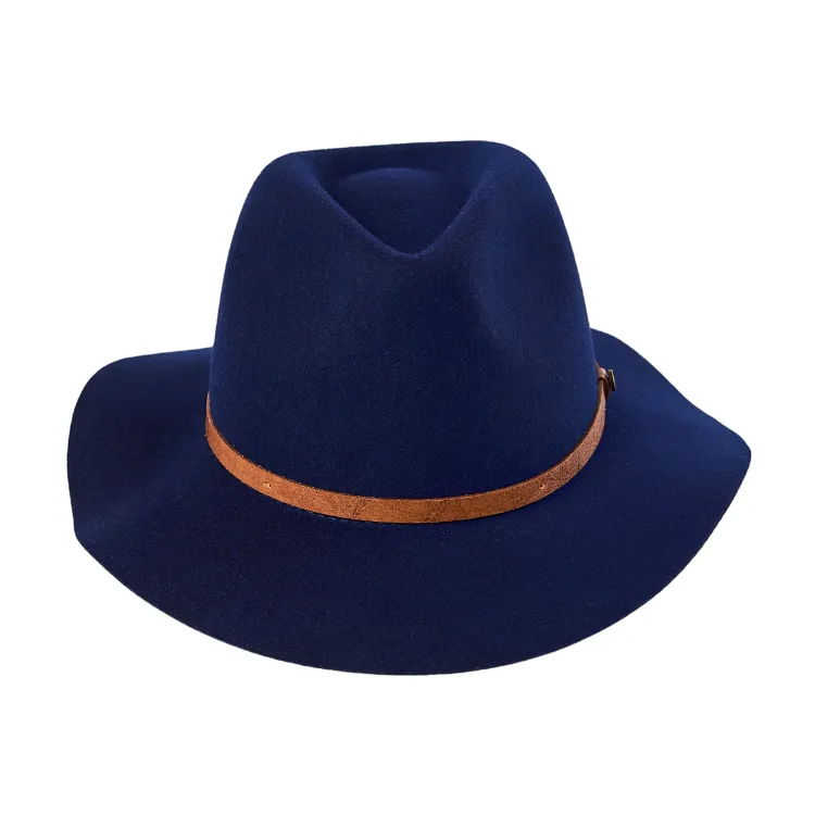 GC Hats Billie Felt Fedora - Navy