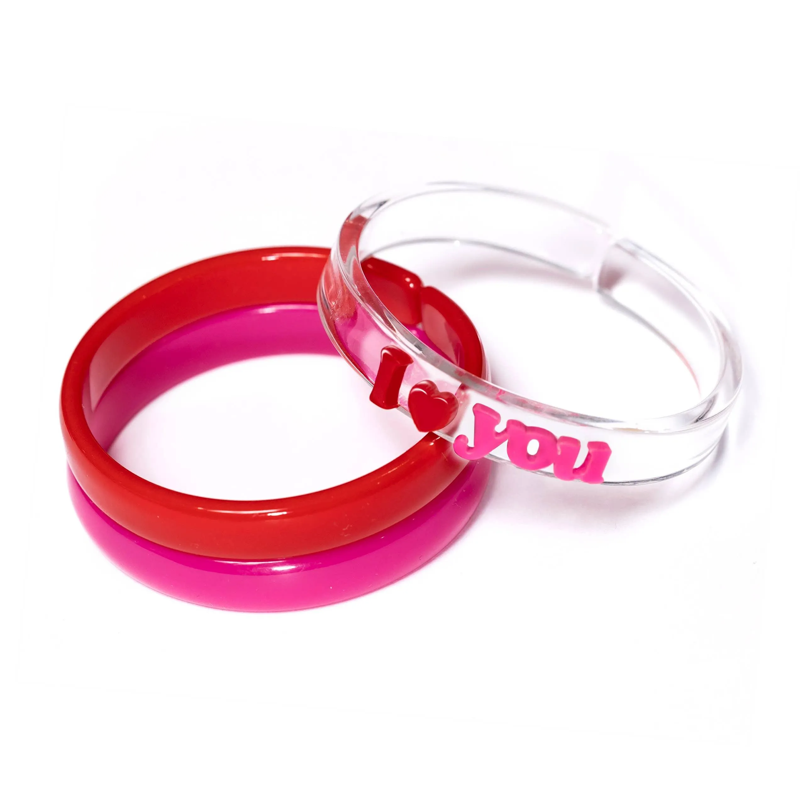 Girls Bangles | Valentines-I Heart You | Lilies and Roses NY