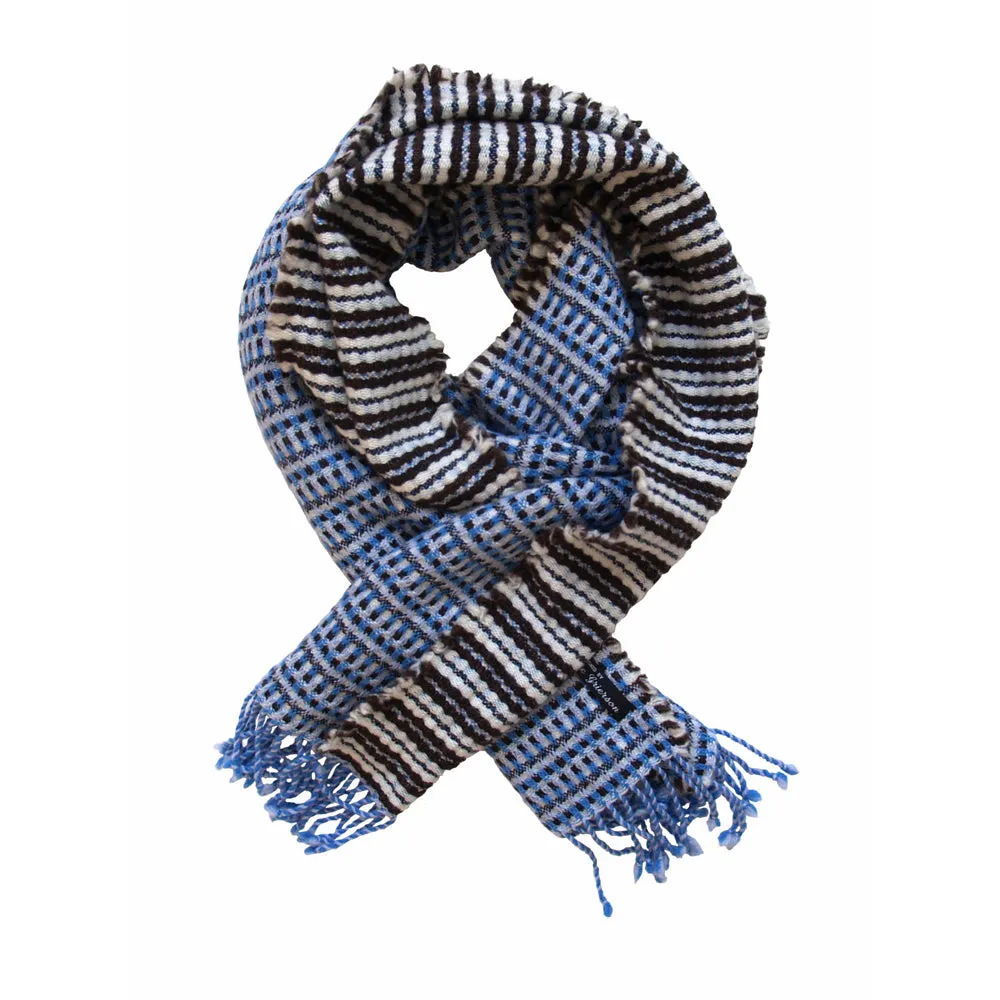 Grierson, Charlotte – Blue Woollen Scarf