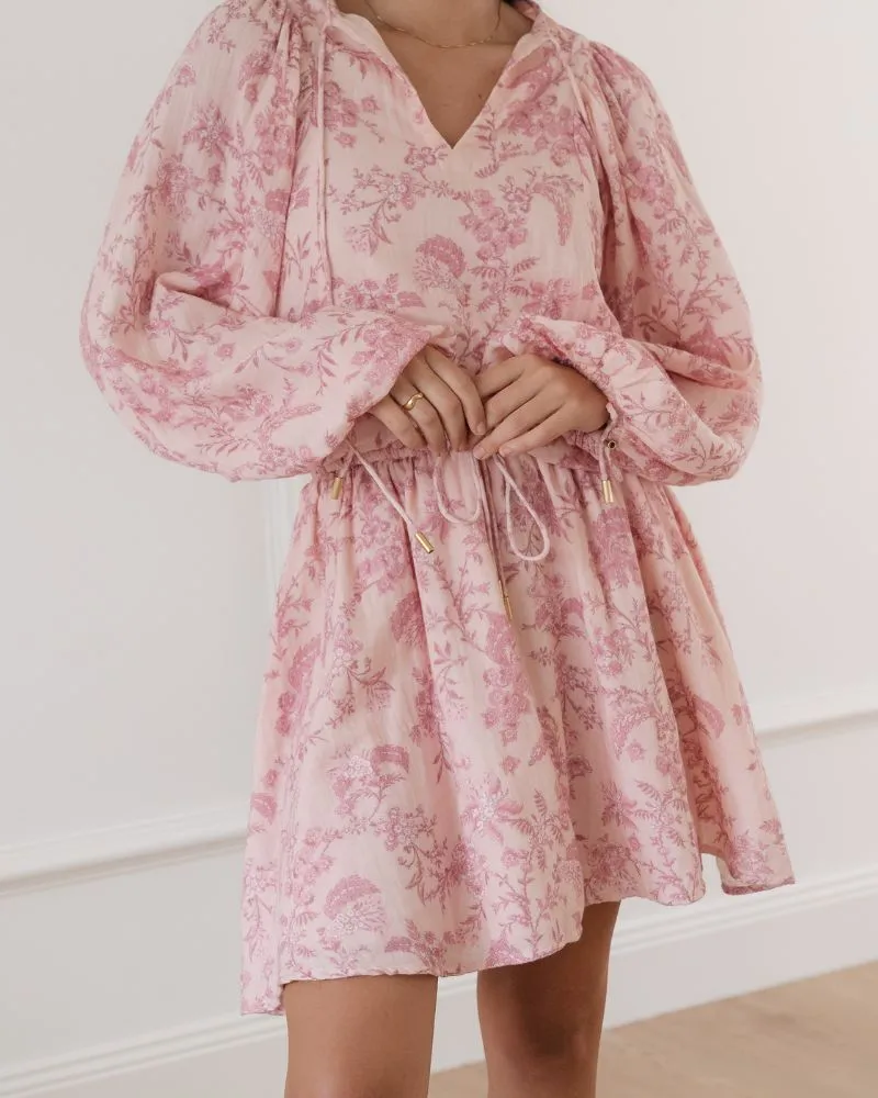 Hampton Dress - Whimsy Pink