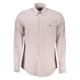 Harmont & Blaine Dapper Striped Button-Down Cotton Shirt