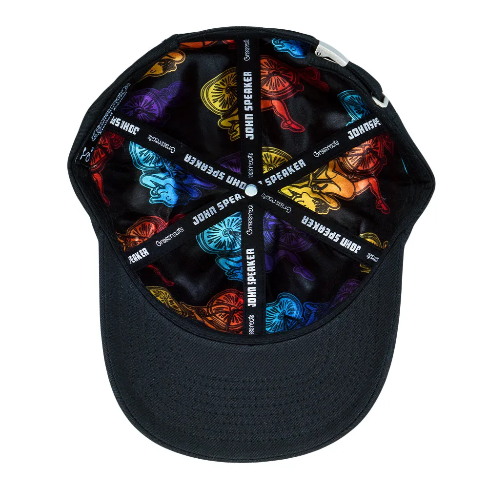 John Speaker Bicycle Day Black Dad Hat