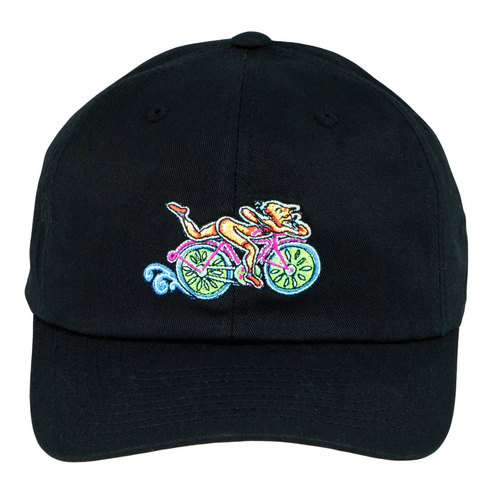 John Speaker Bicycle Day Black Dad Hat