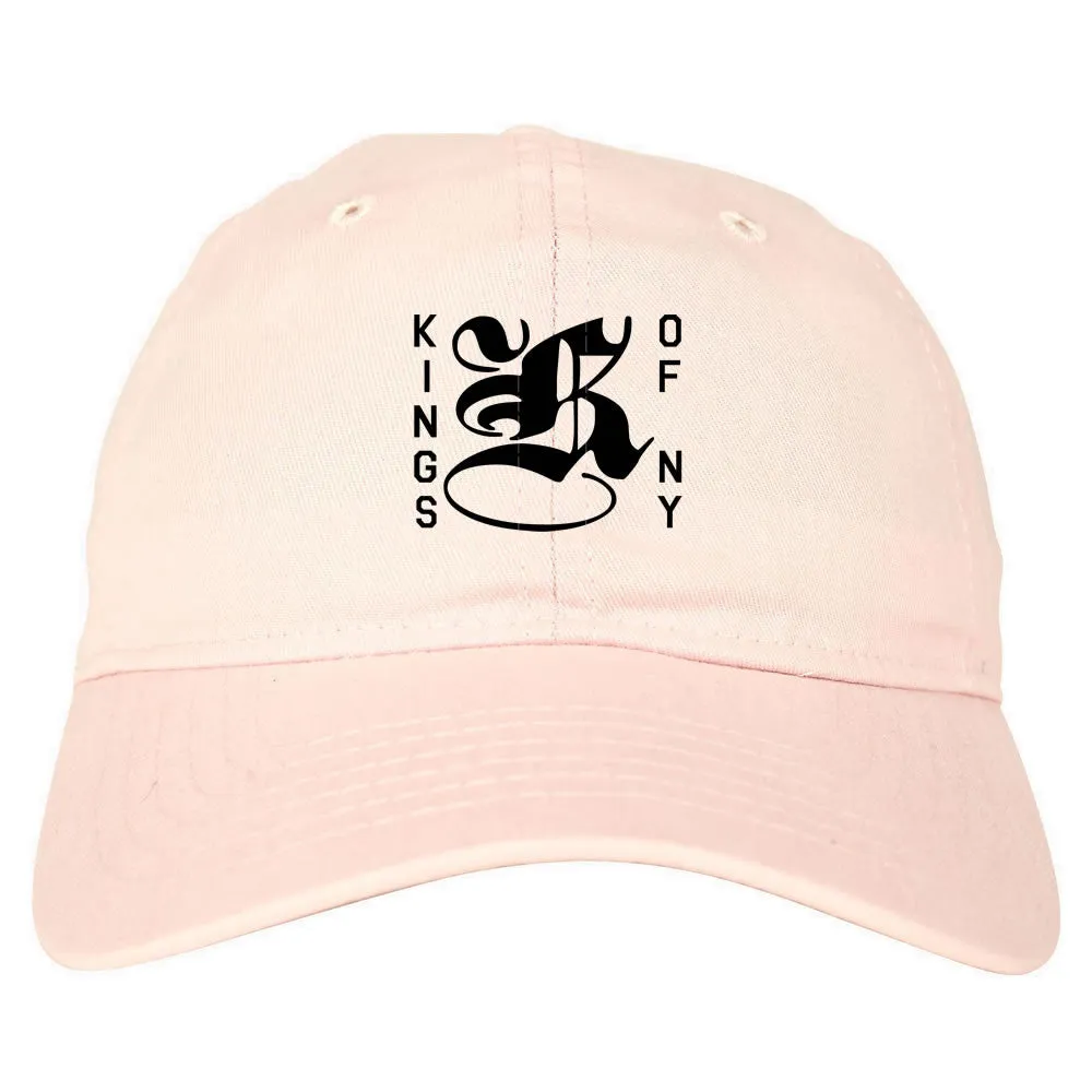 K Middle Chest Dad Hat Cap