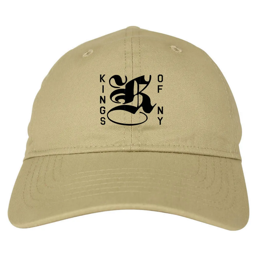 K Middle Chest Dad Hat Cap