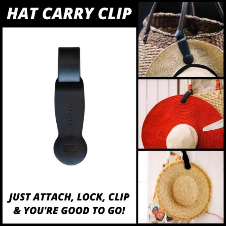 Klipsta Magnetic Hat Carry Clip - Black