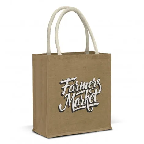 Lanzaa Starch Jute Tote Bag