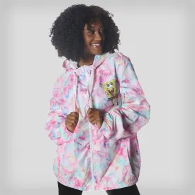 Members Only Women's SpongeBob Full Zip Jacket