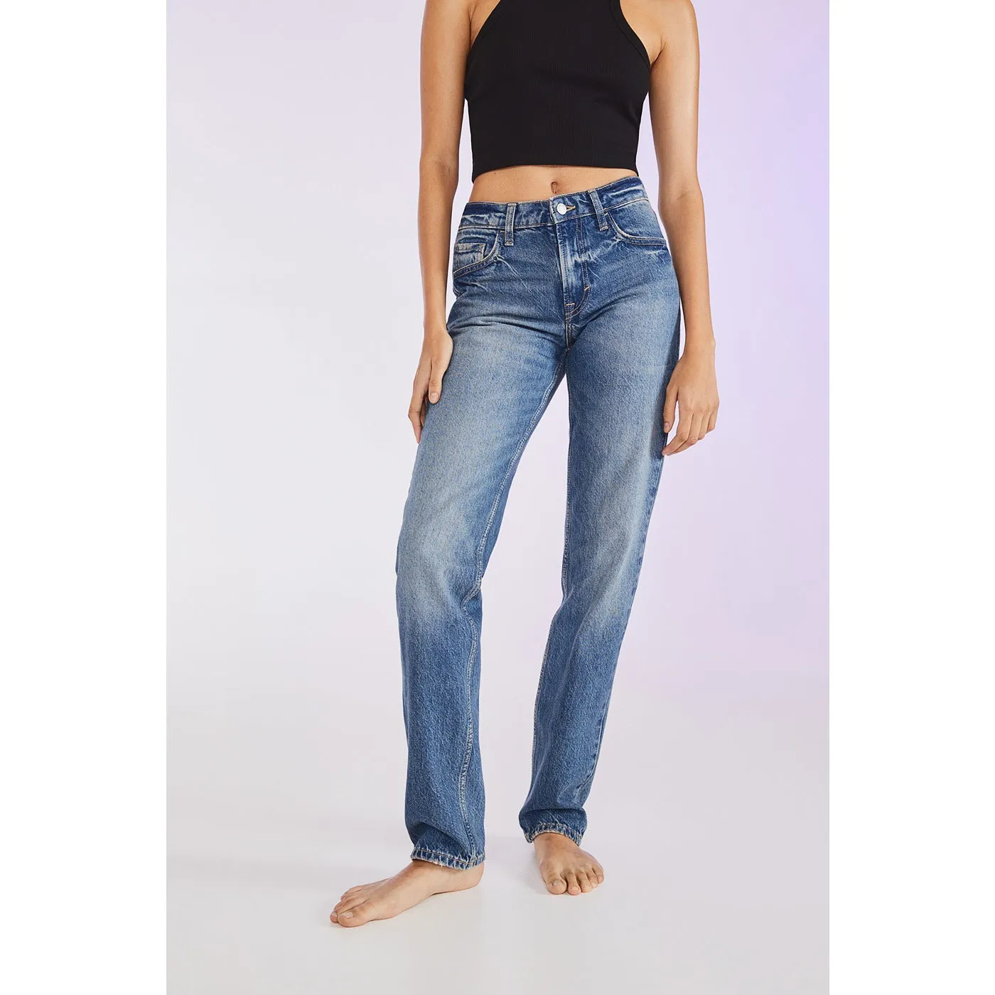 Mom Ultra High Ankle Jeans