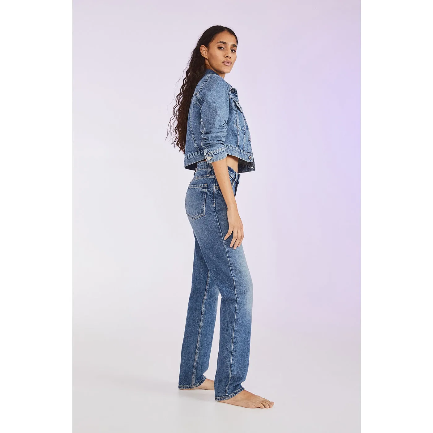 Mom Ultra High Ankle Jeans