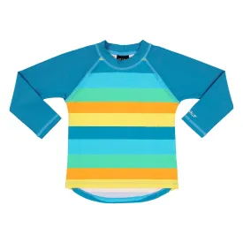 Multistripe UV Rashguard - Beach - 1 Left Size 1-2 years