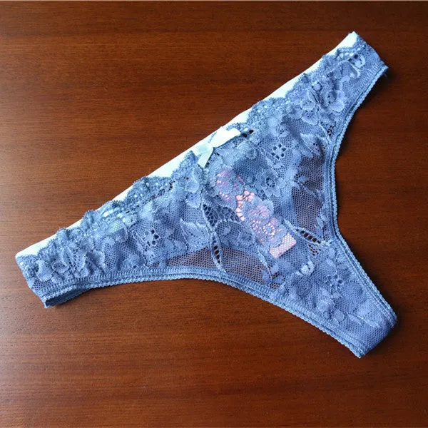 New Arrival Voplidia T-back Underwear Women Sexy Panties Thong And G Strings Female Seamless Lace Hipster Lingerie PM004