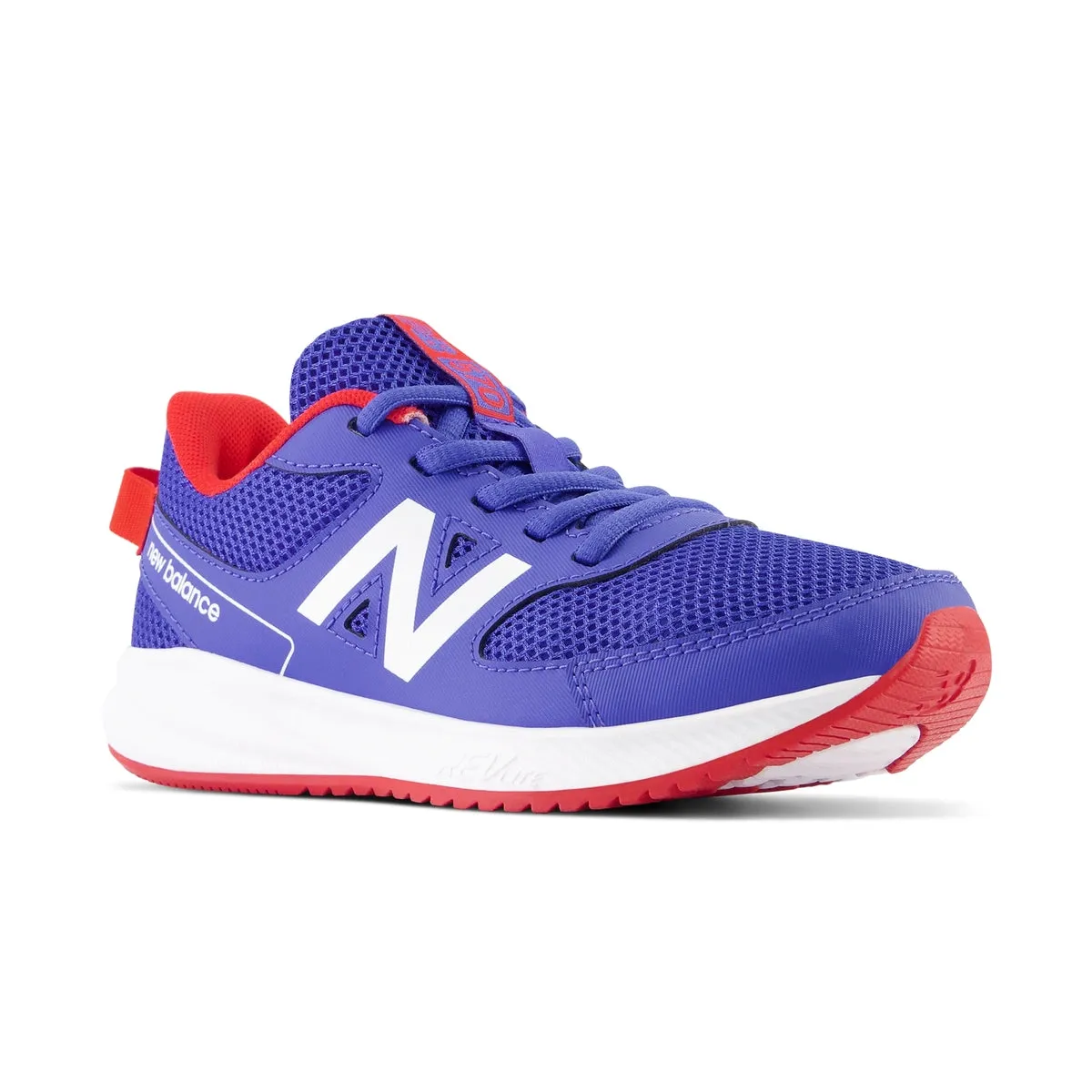 NEW BALANCE JUNIOR 570 BLUE SHOES