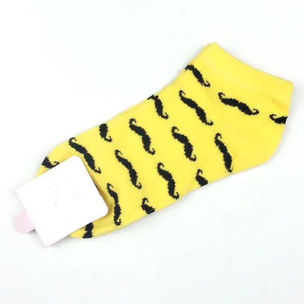 New Cute 11  fruit color love candy color cotton sock summer style women's socks women's thin sock slippers ws85 1pair=2pcs