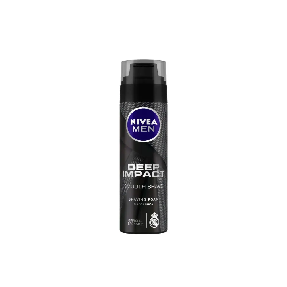 Nivea Men Shaving, Deep Impact Smooth Shaving Foam -  200ml