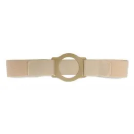 Nu-Comfort 2" Wide Beige Support Belt 2-3/8" I.D. Ring Plate 36"-40" Waist Large, Latex-Free